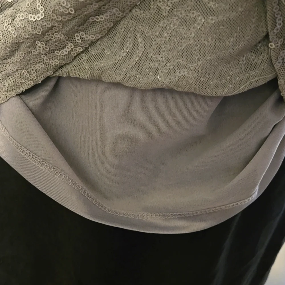 Micheal Kors Cowl Neck Sequined Dressy Top